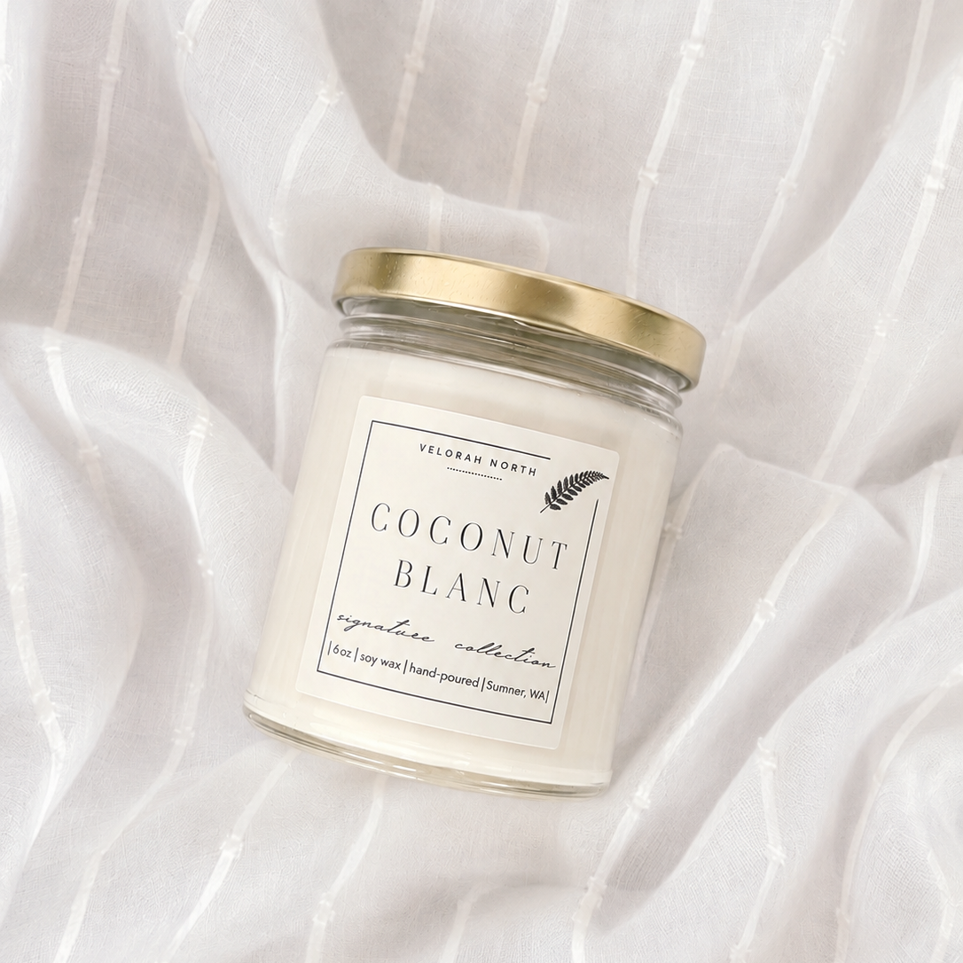 Coconut Blanc Candle (6oz)