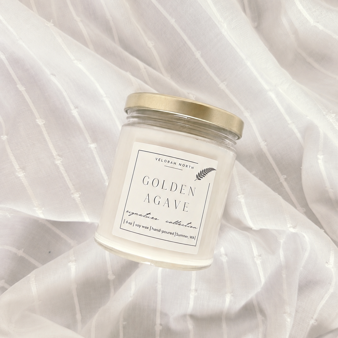 Golden Agave Candle (6oz)