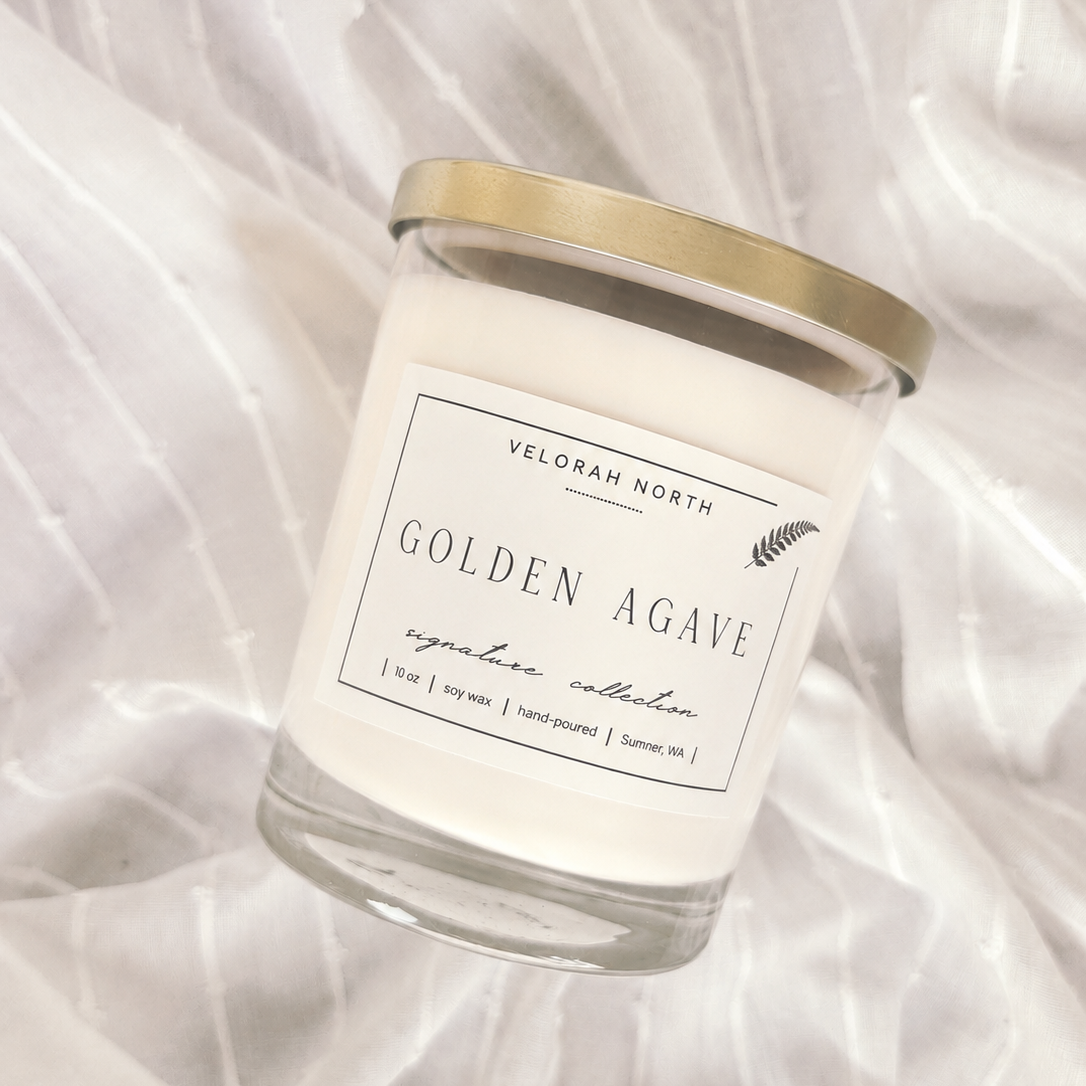 Golden Agave Candle (10oz)