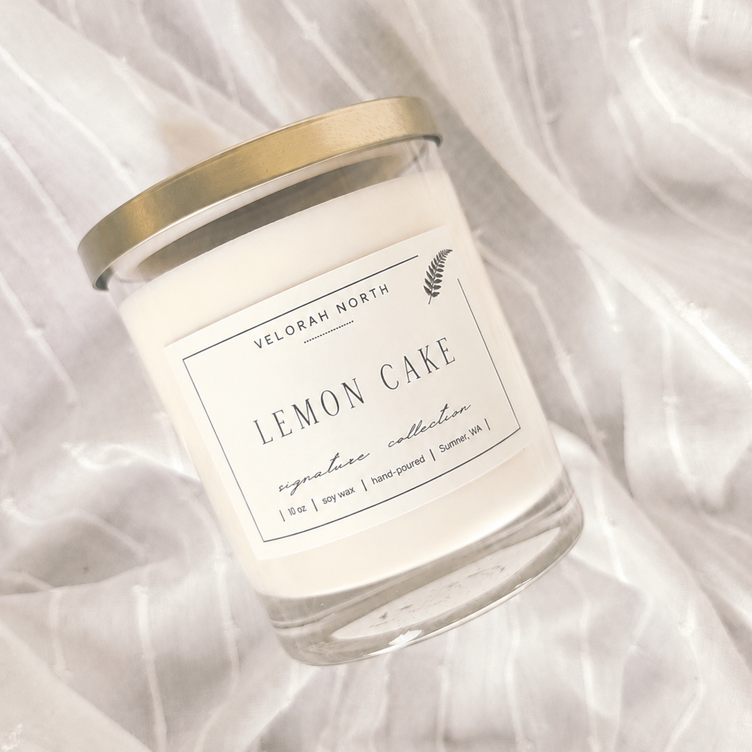 Lemon Cake Candle (10oz)
