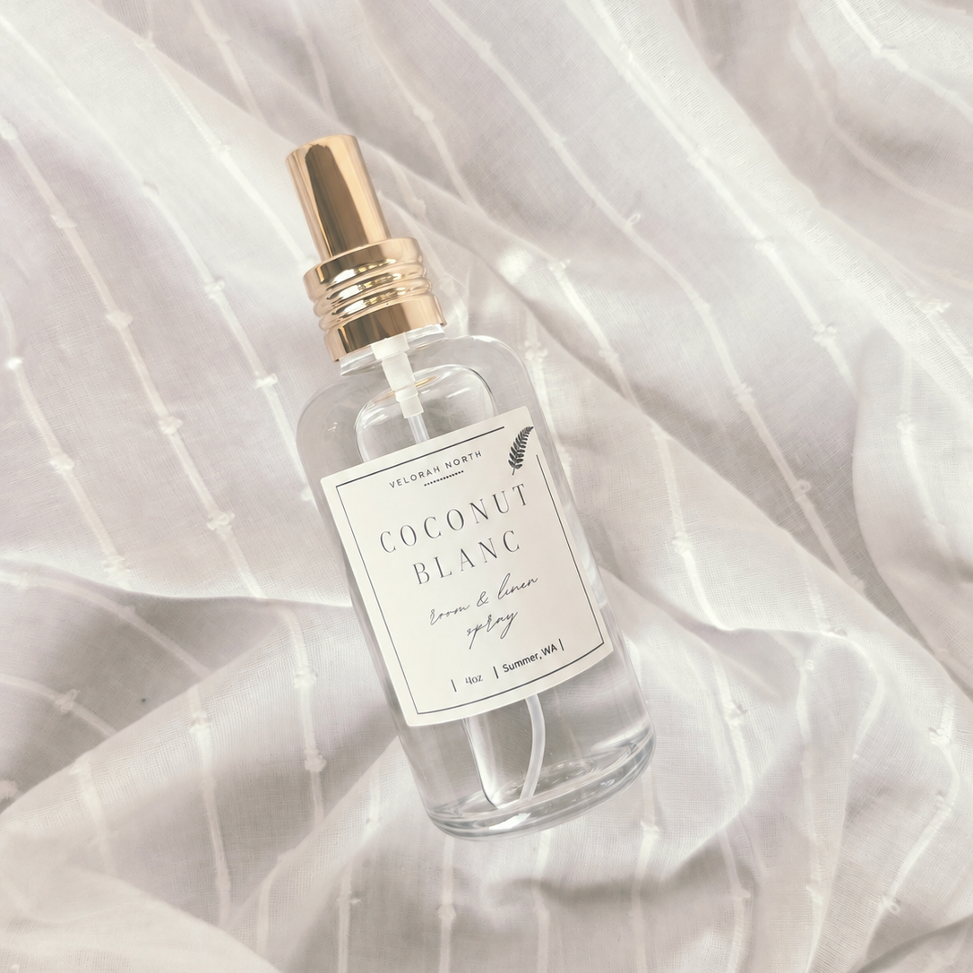 Coconut Blanc Room & Linen Spray (4oz)