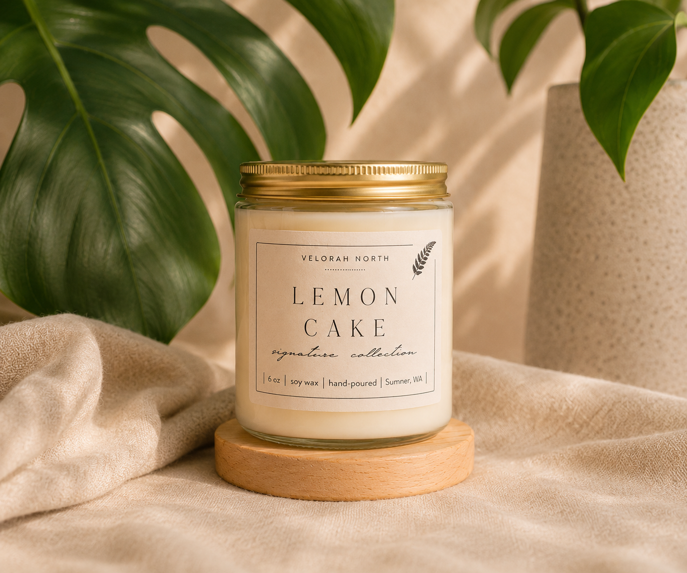 Lemon Cake Candle (6oz)