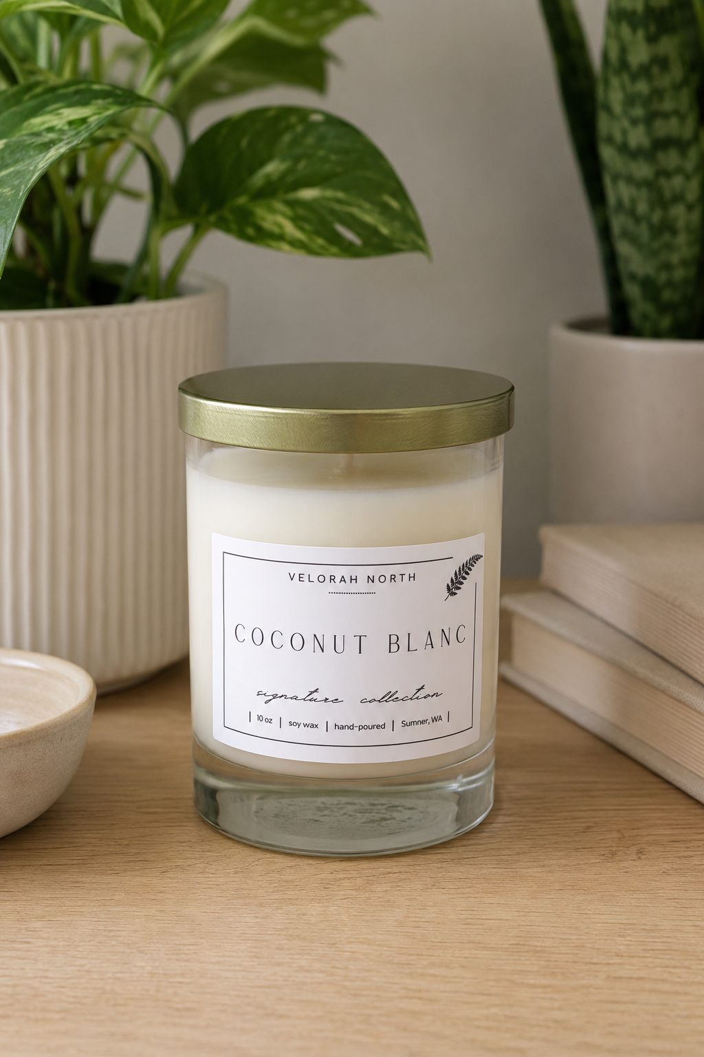 Coconut Blanc Candle (10oz)
