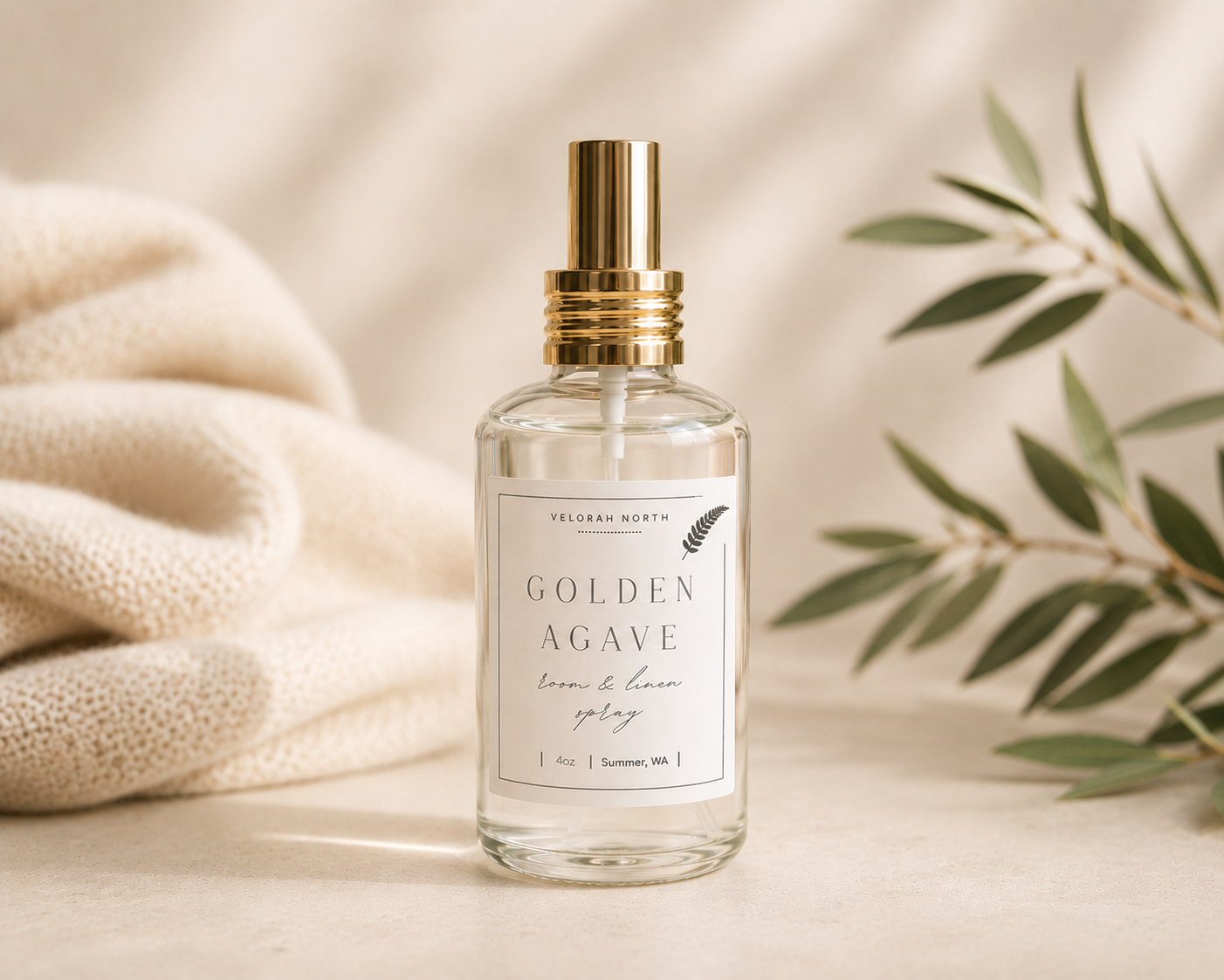 Golden Agave Room & Linen Spray (4oz)