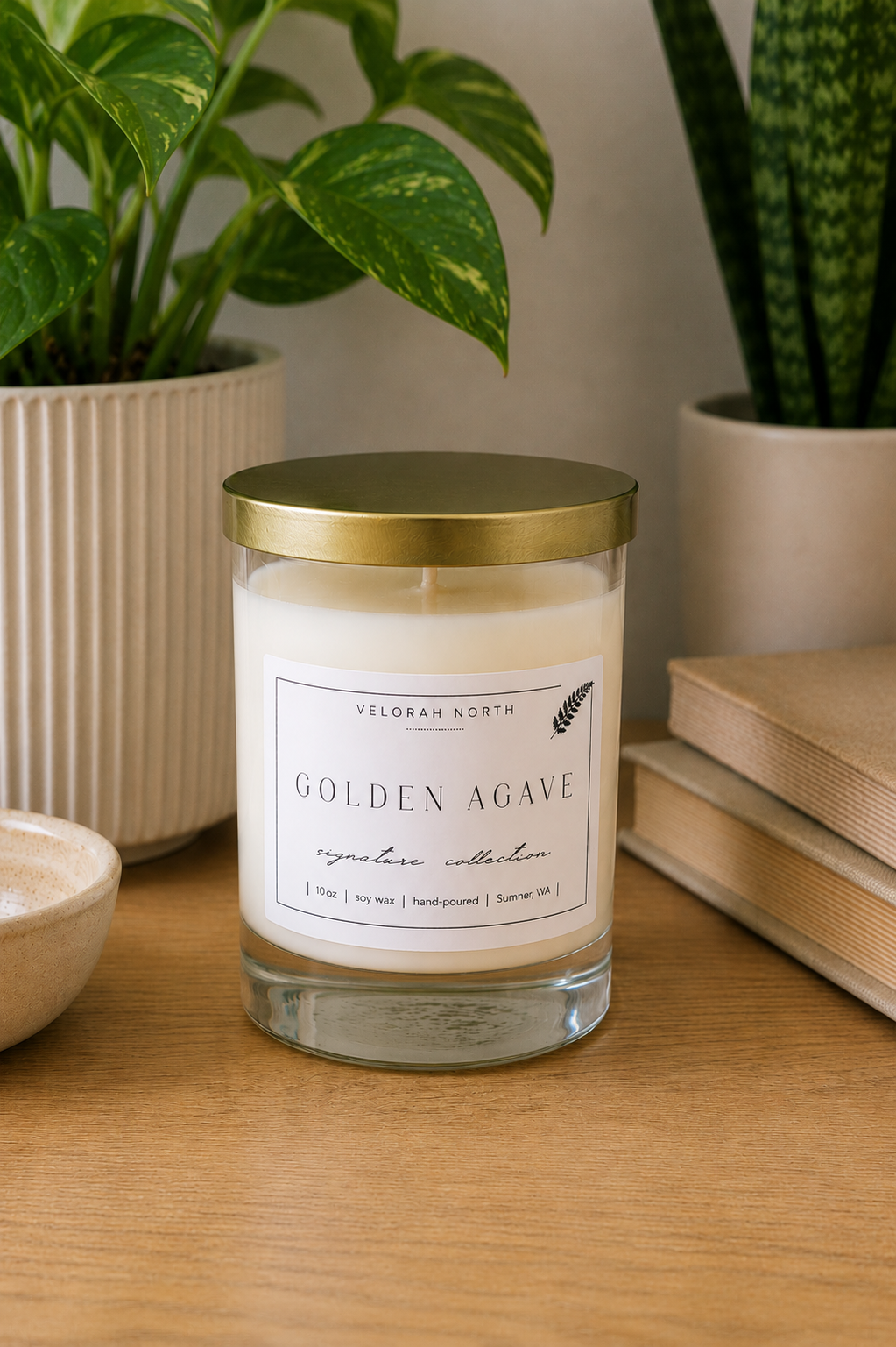 Golden Agave Candle (10oz)