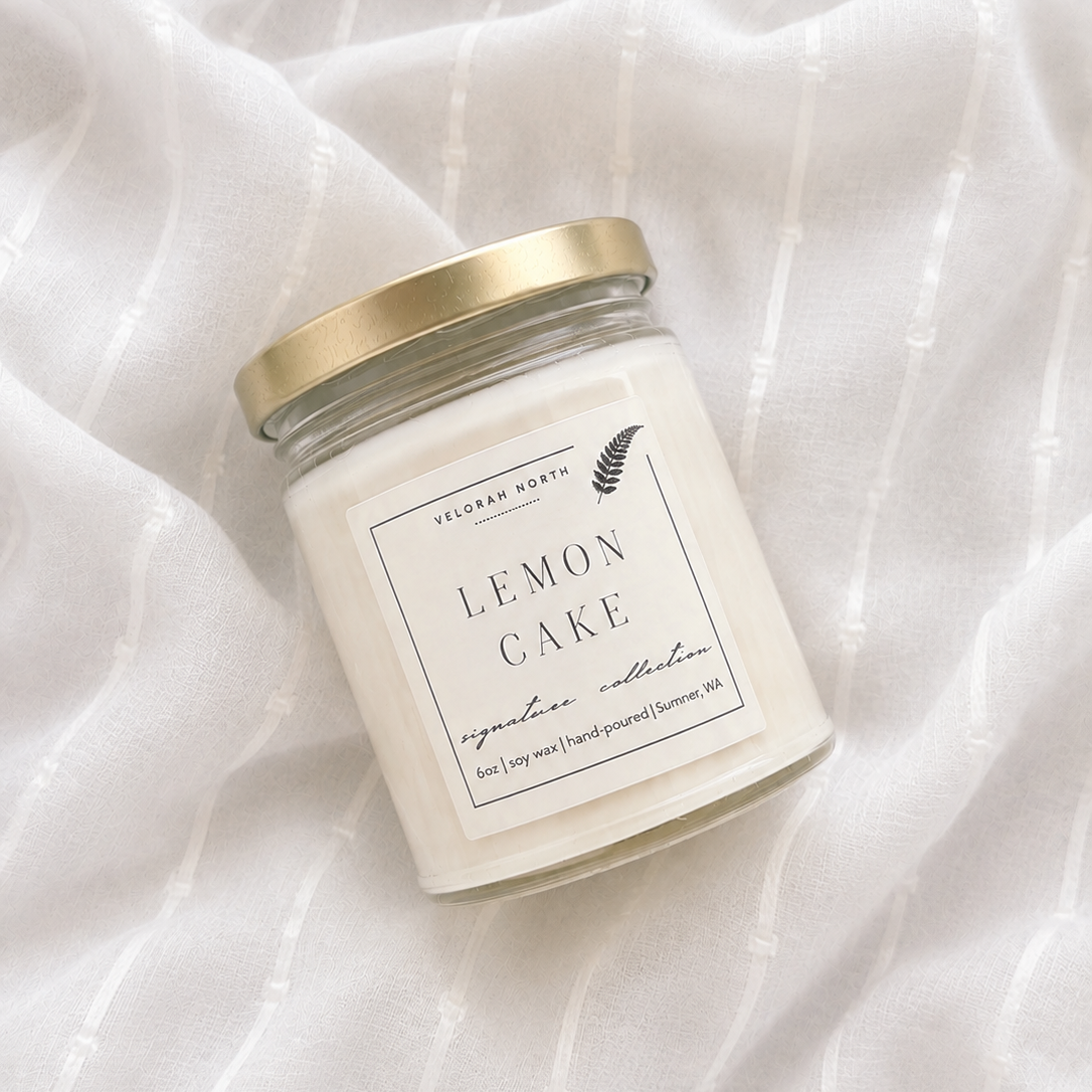 Lemon Cake Candle (6oz)