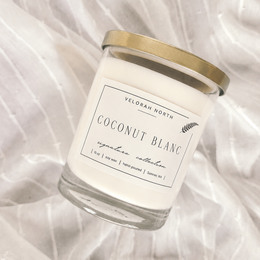Coconut Blanc Candle (10oz)