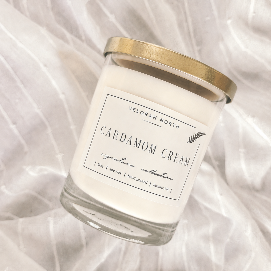Cardamom Cream Candle (10oz)